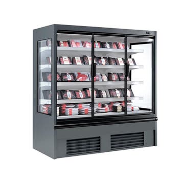 GGM Gastro | Wandkoelmeubel - 1955mm - 1204L - met 3 glazen, Verzenden, Nieuw
