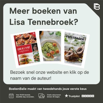 Lisa kookt koolhydraatarm 3 - Makkelijke en Snelle Recepten, Verzenden, Zo goed als nieuw, Lisa Tennebroek