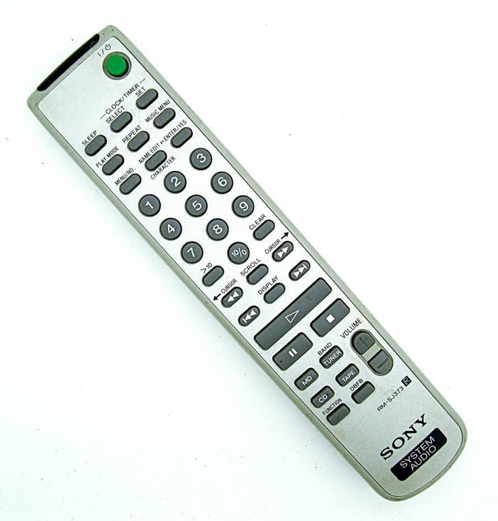 Afstandsbediening Sony rm-sj373 dhc-md373, Audio, Tv en Foto, Afstandsbedieningen, Origineel, Nieuw, Ophalen of Verzenden