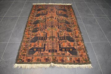 Afghan Art Deco - Loper - 193 cm - 120 cm, Nieuw