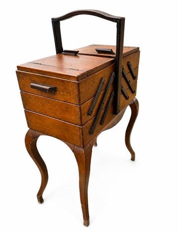 Naaidoos - Hout - Vintage naaikist