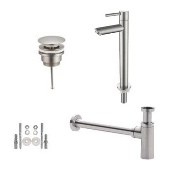 Sani Royal Toiletkraan Hoog set met afvoer en, Nieuw