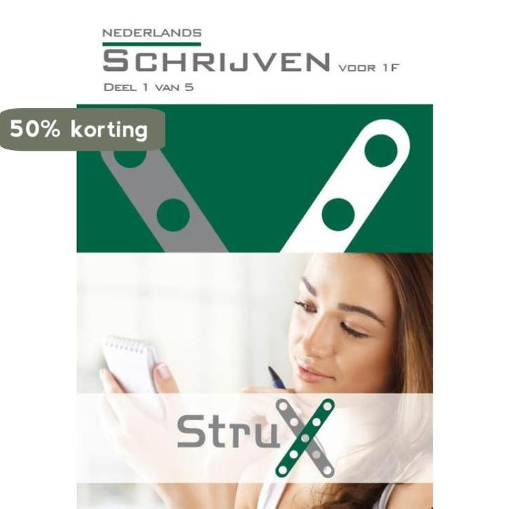 Nederlands schrijven voor 1F / Deel 1 / StruX 9789037212716, Boeken, Schoolboeken, Gelezen, Verzenden