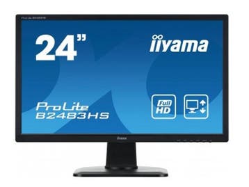 Iiyama ProLite B2483HS-B1 - Monitor 24 inch - 1920x1080 Full, Verzenden, Zo goed als nieuw, Iiyama