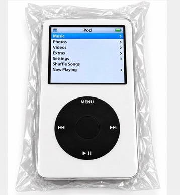 Apple - Apple iPod Classic 5th Generation – 30GB – white, Nieuw
