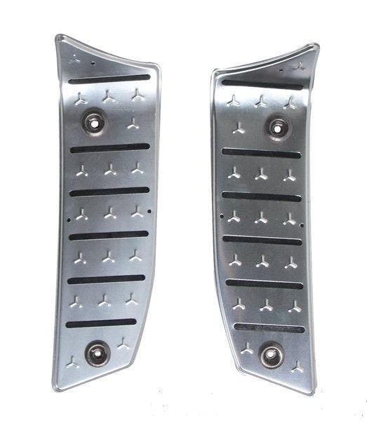 Voetplaatjes/Voetplaten aluminium RSO Sense/Maple-2 Turbho R, Fietsen en Brommers, Brommeronderdelen | Scooters, Verzenden