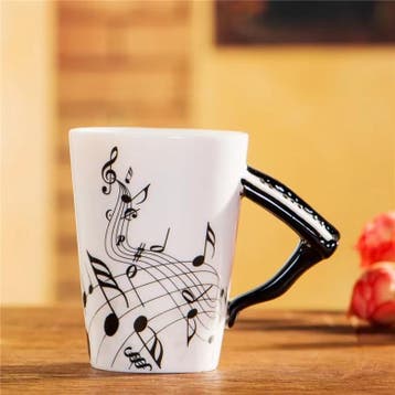 Keramiek mok Piano (Muziek, Mokken), Ophalen of Verzenden, Nieuw