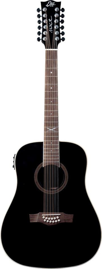 EKO NXT D100CWE-BLK12 Dreadnought Cutaway Elektrisch 12-snar, Verzenden, Nieuw