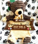 Hondenspeeltje pluche bot beige 24 cm, Dieren en Toebehoren, Honden-accessoires, Verzenden, Nieuw