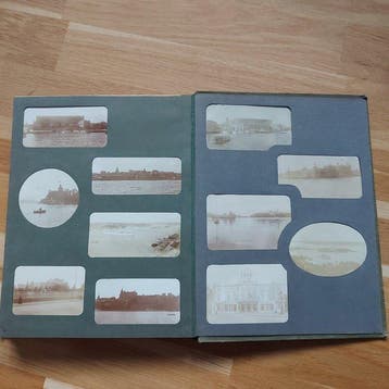 Zweden, Denemarken postkaarten, enveloppen, fotos -, Gestempeld