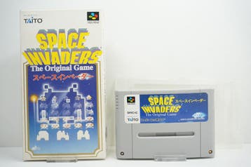 Space Invaders - The Original Game JPN SHVC-IC Met garantie!, Spelcomputers en Games, Ophalen of Verzenden, Zo goed als nieuw