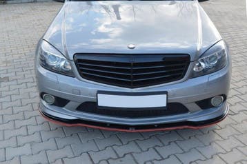 Front Splitter Mercedes-Benz C Sedan / Stationwagen AMG-Line, Verzenden
