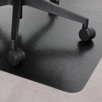 Vloerbeschermer PVC - Zwart - Harde vloer - 120x150cm, Ophalen of Verzenden, Nieuw