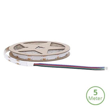 COB LEDSTRIP | 24V | IP65 | 5M | 16W/M | RGB, Nieuw