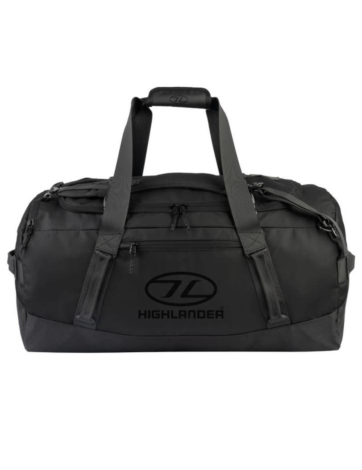 Highlander reistas Hauler Duffel - 90 liter - Zwart (Rugzak), Sieraden, Tassen en Uiterlijk, Tassen | Reistassen en Weekendtassen