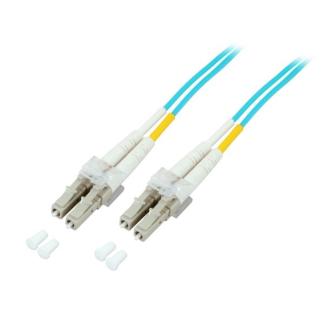 Glasvezelkabel OM3 - LC/LC - 50 meter (Duplex, 50/125m), Computers en Software, Pc- en Netwerkkabels, Verzenden, Nieuw