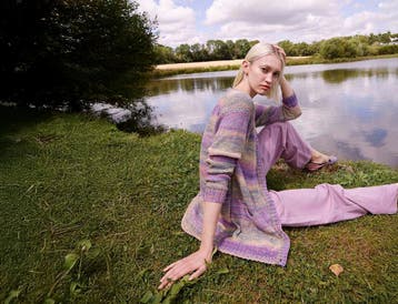Breipatroon Lang Damesvest Sinead van Illusion garen - Lan, Ophalen of Verzenden, Nieuw