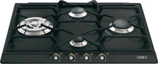 Smeg SR764AOD kookplaat Antraciet Ingebouwd Gaskookplaat 4, Witgoed en Apparatuur, Kookplaten, Verzenden
