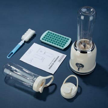 2dekans | KitchenApp - Retro Blender - Inclusief twee, Ophalen of Verzenden, Zo goed als nieuw