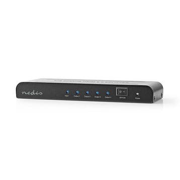 HDMI splitter | Nedis | 4-poorts (4K@60Hz, HDCP, Actief), Verzenden, Nieuw