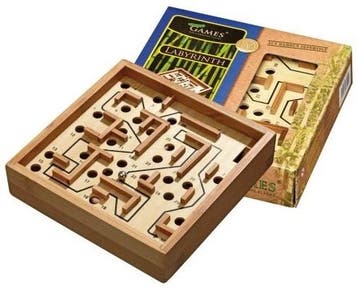 Labyrinth, bamboe klein | Philos - Puzzels, Verzenden, Nieuw