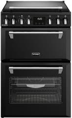 Stoves Richmond DX 60 DF gas fornuis - zwart, Verzenden, 60 cm of meer, Nieuw, 4 kookzones