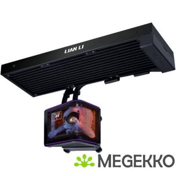 Lian Li HydroShift II OLED Curved 360 Fanless Black, Verzenden, Nieuw