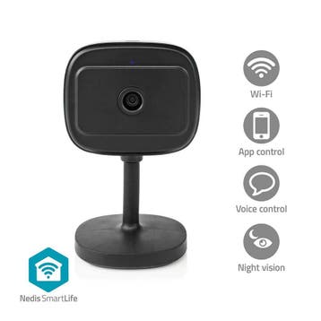 Draadloze binnen camera SmartLife | Wifi | MicroSD | Met App, Verzenden, Nieuw, Binnencamera