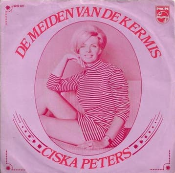 vinyl single 7 inch - Ciska Peters - De Meiden Van De Ker..., Verzenden, Zo goed als nieuw, 7 inch, Nederlandstalig