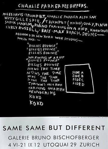 Jean-Michel Basquiat - Galerie Bruno Bischofberger - SAME