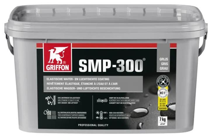 Griffon smp 300 7 kg, grijs, Doe-het-zelf en Verbouw, Isolatie en Afdichting, Nieuw, Verzenden