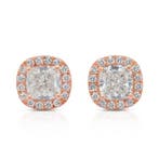 Oorbellen - 18 karaat Roségoud - 2.22ct. tw. Diamant, Nieuw