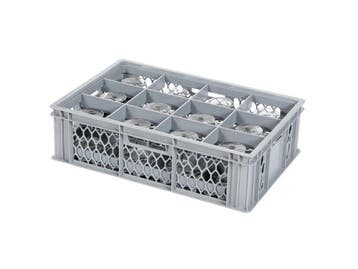 BASIC glazenkrat - 600 x 400 x H 171 mm voor 12 glazen -, Ophalen of Verzenden, Nieuw