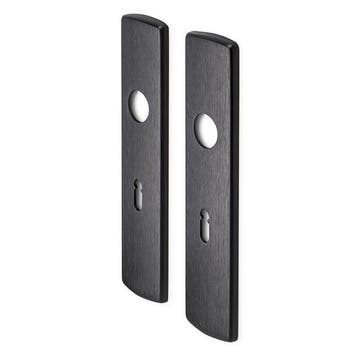 Deurbeslag | Sleutelschild | AXA (Aluminium, Zwart), Verzenden, Nieuw