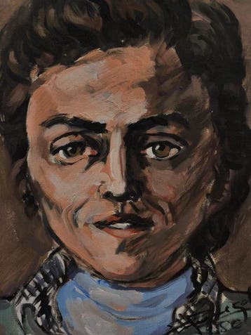 Escuela Impresionista Europea (XX) - Retrato de Mujer