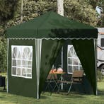 vidaXL Pop-up Feesttent Groen 195 x 195 x 245 cm Oxford Stof, Verzenden, Nieuw