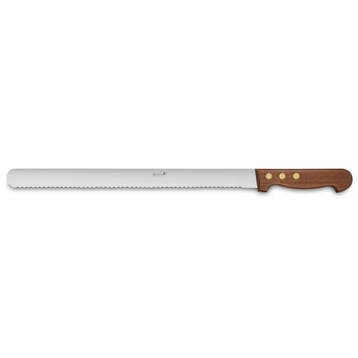 Déglon Fijn getand taartmes – Houten handvat – 36 cm, Ophalen of Verzenden, Nieuw, Hout