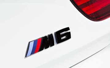 Zwart M6 embleem, Auto diversen, Tuning en Styling, Verzenden