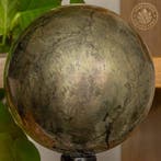 pyriet Fine Large Pyrite Quality Sphere - Hoogte: 11 cm -