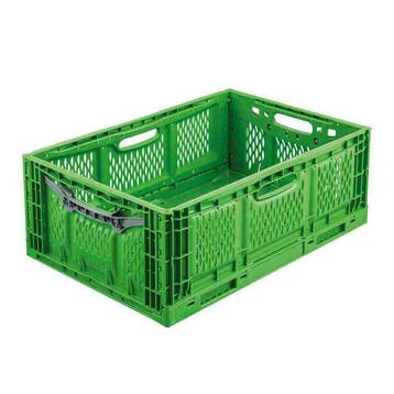 Klapkrat industrieel, krat opvouwbaar, krat 60x40x23, 40 tot 60 cm, 50 tot 75 cm, Krat, Opvouwbaar