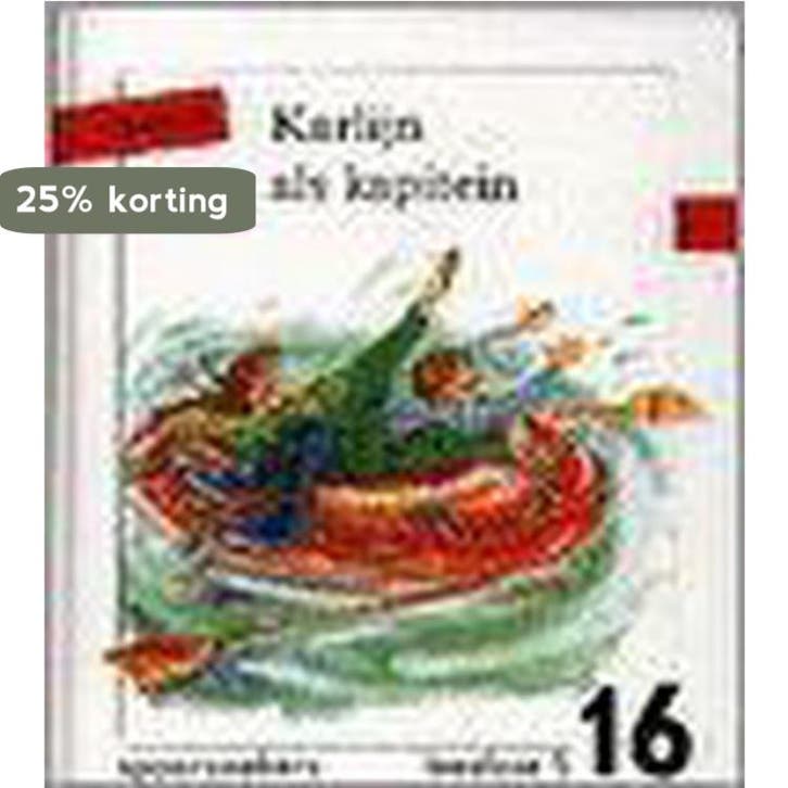 Leeslijn spoorzoekers / 16 Karlijn kaptein / Leesfase 5 /, Boeken, Schoolboeken, Gelezen, Verzenden