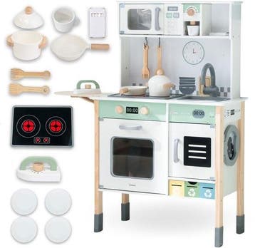 Mamabrum Houten Speelkeuken - 85x31x98, Verzenden, Nieuw