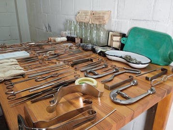 Medisch instrument - Set van vintage medische gereedschappen