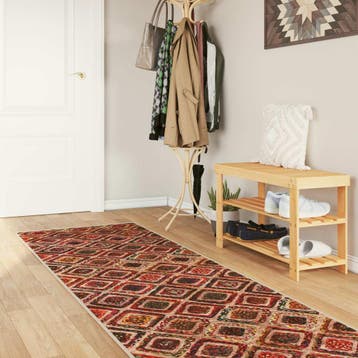 vidaXL Vloerkleedloper MARSA Meerkleurig 100 x 450 cm, Verzenden, Nieuw
