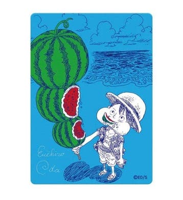 Shueisha - 1 Card - One Piece - Monkey D. Luffy Eiichiro Oda, Nieuw
