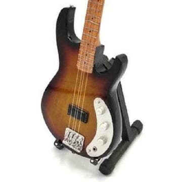 Miniatuur replica Music Man basgitaar - Cliff Williams AC/DC, Ophalen of Verzenden, Nieuw, Pop, Beeldje of Miniatuur