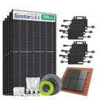 Zonnepanelen Pakket Schuindak 4.9 kW 7x 700Wp Micro-omv., Ophalen of Verzenden, Nieuw