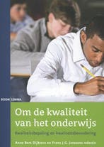 9789059318625 Om de kwaliteit van het onderwijs, Boeken, Schoolboeken, Verzenden, Zo goed als nieuw