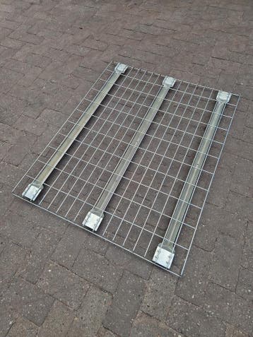 Draadrooster legbord 1100x880mm 750kg mesh deck, gebruikt -, Ophalen of Verzenden