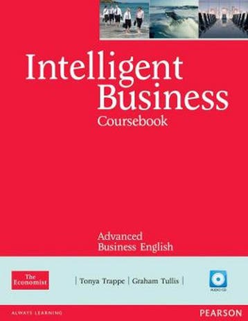 9781408255971 Intelligent Business - Adv coursebook + cd ..., Verzenden, Zo goed als nieuw, Tonya Trappe